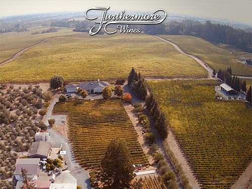 Aerial View of Furthermore Winery